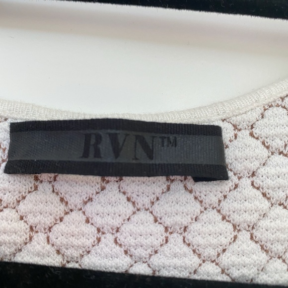 RVN Armor V-Neck Sheath Dress - Picture 2 of 13